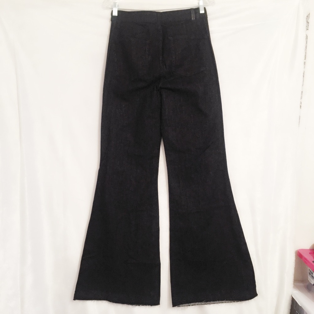 Nasty Gal The Who What Flare Bell Denim Jeans - Picture 6 of 8